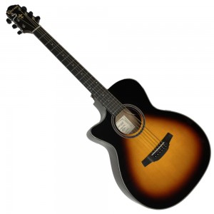 Crafter HT-250CE LH/VS Electro-Acoustic Cutaway Left-Handed - Sunburst